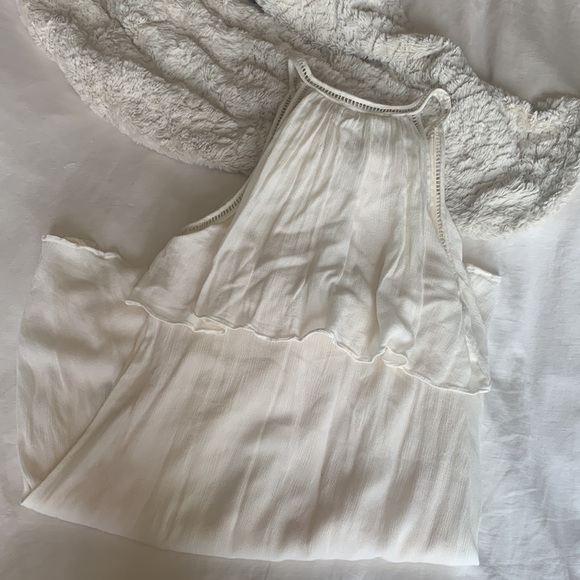 Boho High Neck Ruffle Dress - Picture 5 of 7